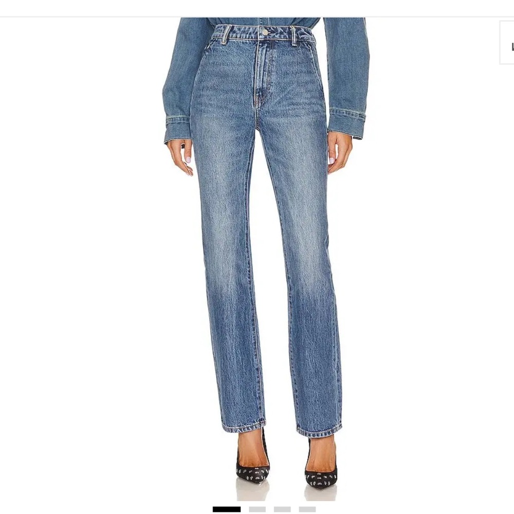 Alexander Wang Classic Blue High Rise Jeans